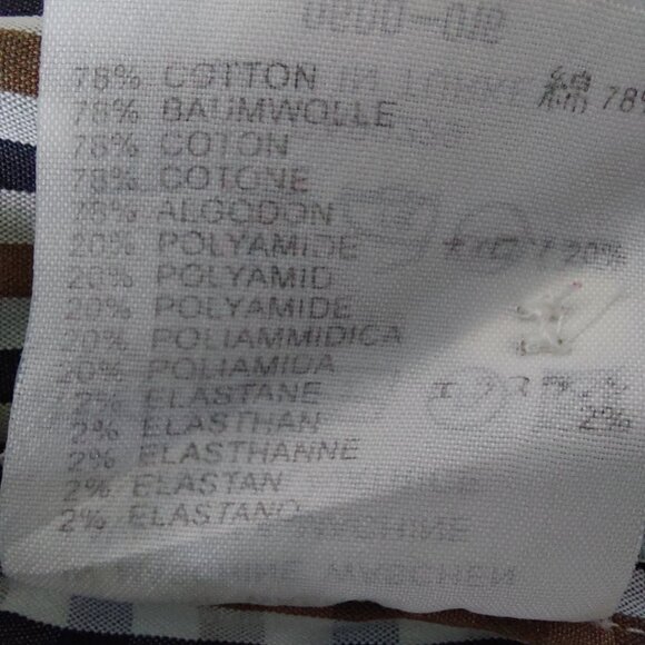 Aquascutum Vintage  Checkered Short Sleeve Shirt, Size L - Picture 4 of 8